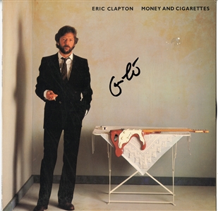 Eric Clapton Signed "Money and Cigarettes" Album