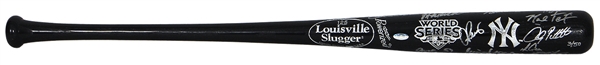 2009 World Champion New York Yankees Team Signed Bat 3/50 (Steiner)