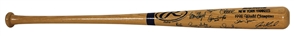 1998 World Champion New York Yankees Team Signed Bat  88/125 (Steiner)