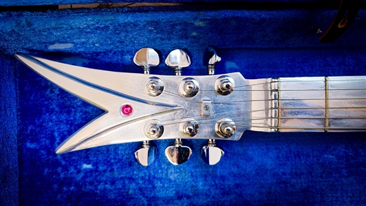 KISS Ace Frehley Owned & Stage Played Circa 1975-1977 Veleno Aluminum Guitar (Ace Frehley LOA)