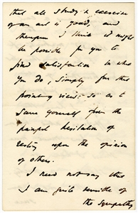 Sir Edward Burne-Jones Signed & Handwritten Five Page Letter