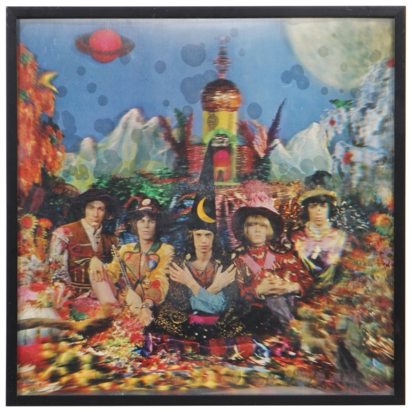 The Rolling Stones Original "Their Satanic Majesties Request" Lenticular