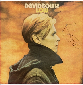 David Bowie Signed "Low" Album (REAL)