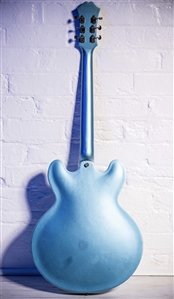 Noel Gallagher Owned, Played & Signed 1998 Man City Blue Epiphone Supernova Guitar (Katrina Russell LOA)