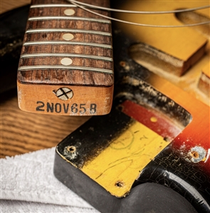 Stevie Ray Vaughan Stage Played 1965 Sunburst Fender Stratocaster