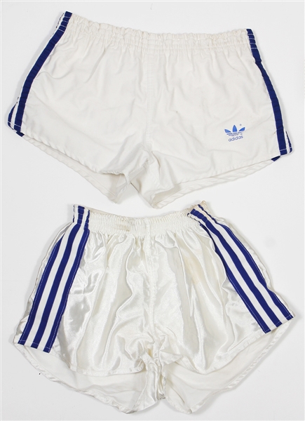 Def Leppard Joe Elliott Owned & Worn White Shorts (2 Pairs)