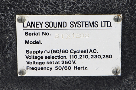 Def Leppard Steve Clark Owned & 6/5/1979 Stage Used Laney Sound LC30 Amp With Steve Clark's Belt & Signed Bank Card