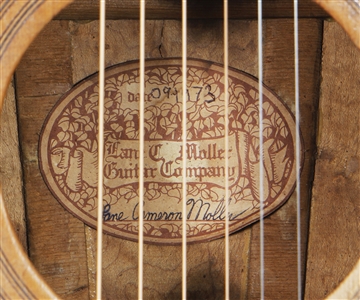 David Crosby “Distances & “Compass Recording Used 1973 Maple Dreadnought Moller #1 Acoustic Guitar - Also Played by Johnny Cash