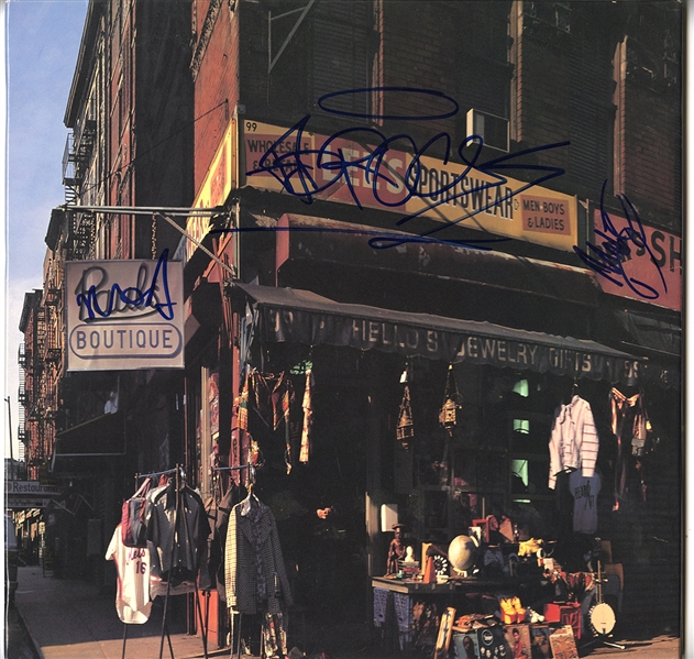 Beastie Boys Signed "Pauls Boutique" Album (JSA)