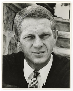 Steve McQueen Signed Photograph