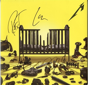 Metallica Signed “72 Seasons" Album (REAL)
