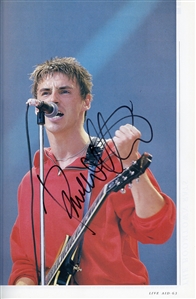 Multi-Signed LIVE AID Concert Book (1985) - Featuring Autographs of Queen, Elton John & More (JSA)