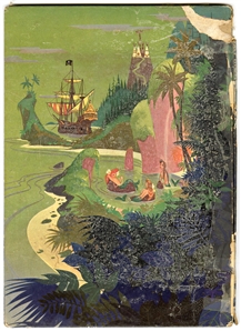 Walt Disney Incredibly Rare Signed “Peter Pan Book (Phil Sears)