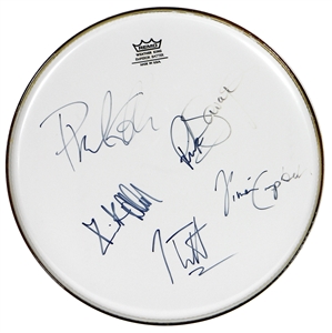 Def Leppard Signed Drumhead (REAL)