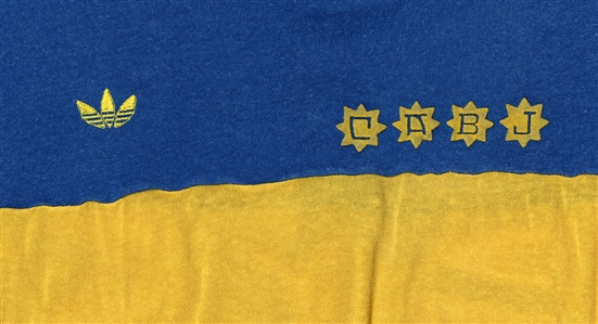 Diego Maradona Historic Match Worn Boca Juniors Jersey 10/11/1981 Over 2 Goals Scored! (MEARS)