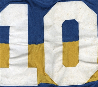 Diego Maradona Historic Match Worn Boca Juniors Jersey 10/11/1981 Over 2 Goals Scored! (MEARS)