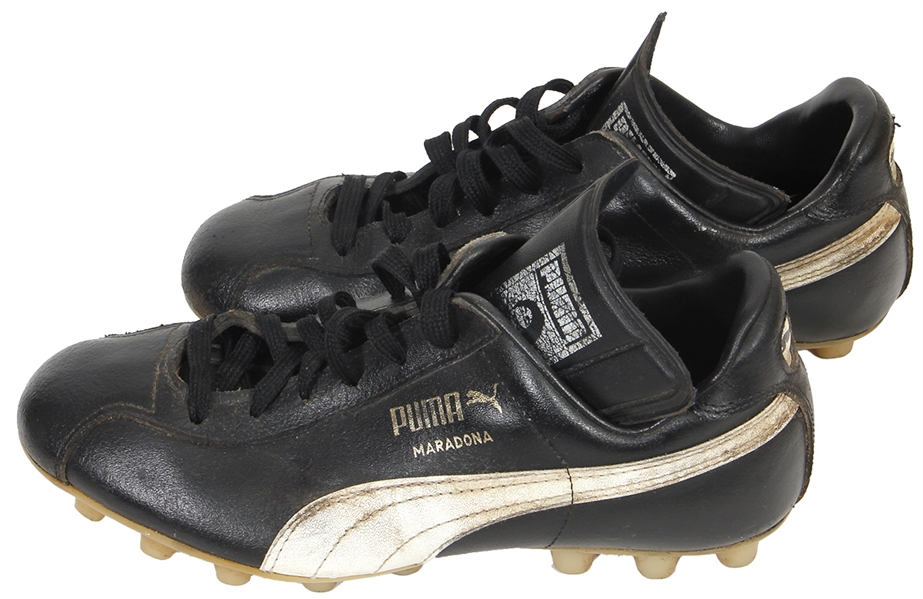 Diego Maradona Match Worn Puma Shoes