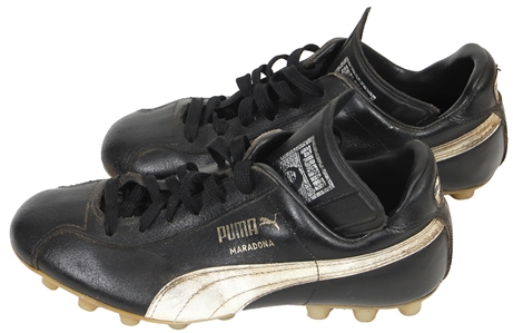 Diego Maradona Match Worn Puma Shoes