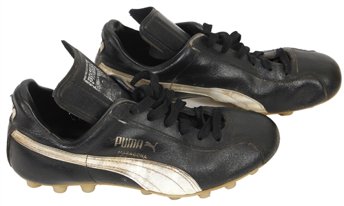 Diego Maradona Match Worn Puma Shoes