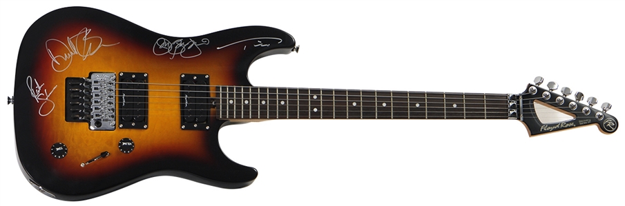 Bon Jovi Band Signed Guitar (REAL)