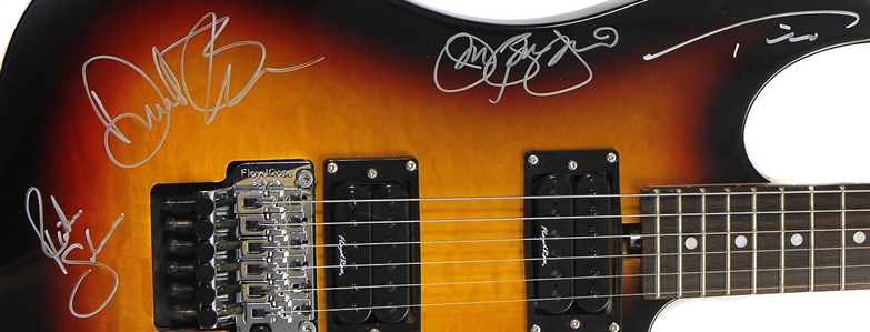 Bon Jovi Band Signed Guitar (REAL)