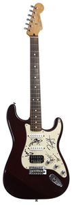 Metallica Band Signed Guitar (REAL)