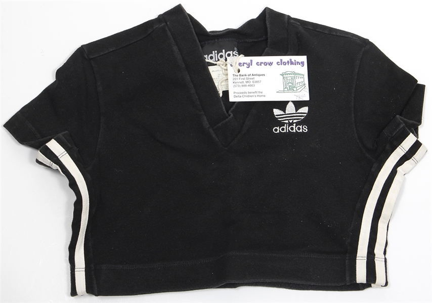 Sheryl Crow Worn Crop Top Athletic Shirt