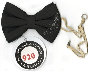Madonna Signed & Worn Bow Tie During 1990 ‘Blonde Ambition" Tour