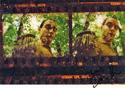 Dave Matthews Signed Video Worn Prop(s) Signed by Photographer Dean Karr