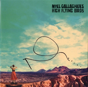 Noel Gallagher Signed “High Flying Birds" Album