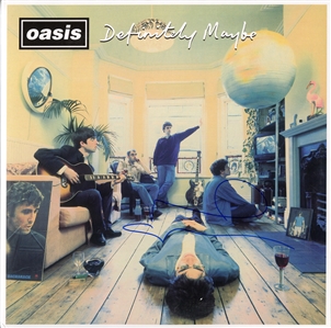 Noel Gallagher Signed “Definitely Maybe" Album