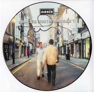 Noel Gallagher Signed “(Whats The Story) Morning Glory?" Picture Disc