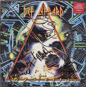 Def Leppard Signed “Hysteria" Album