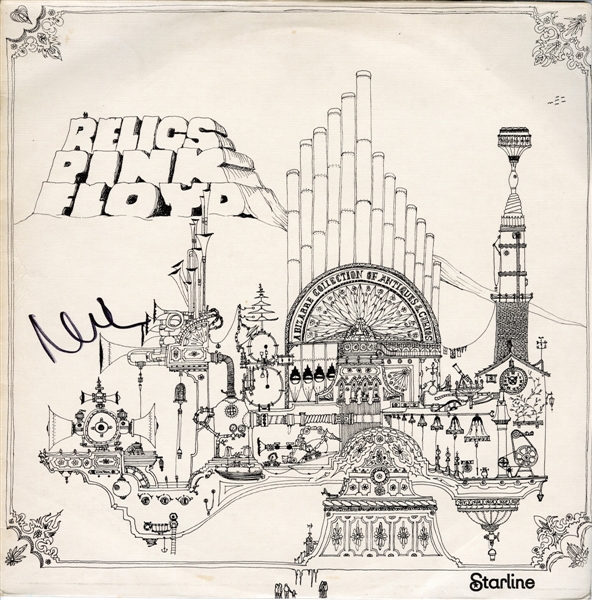 Nick Mason Signed “Pink Floyd Relics" Album