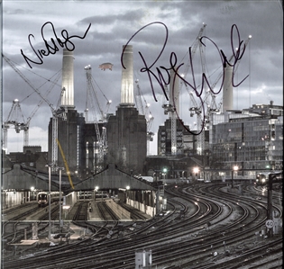 Pink Floyd Roger Waters & Nick Mason Signed “Animals" Album (Beckett)