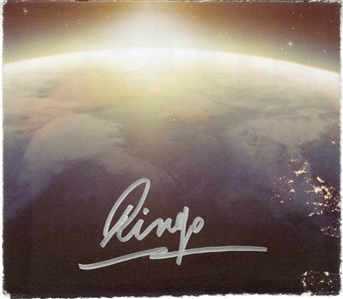 Ringo Starr Signed CD Cover (Beckett)