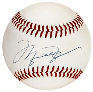 Michael Jordan Signed Major League Baseball (JSA)