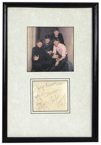 The Beatles Signed Cut (JSA & REAL)