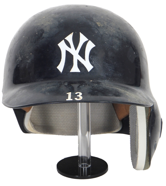 2004 Alex Rodriguez New York Yankees Game Worn Batting Helmet