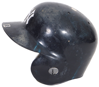 2004 Alex Rodriguez New York Yankees Game Worn Batting Helmet
