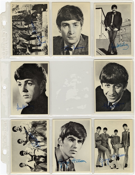 1964 Topps Beatles Complete Sets (4 Different ) Plus Extras