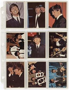 1964 Topps Beatles Complete Sets (4 Different ) Plus Extras