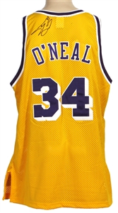 Shaquille O'Neal Signed LA Lakers Jersey