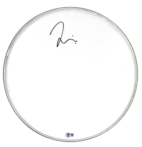 Dave Grohl Signed Drumhead (Beckett)