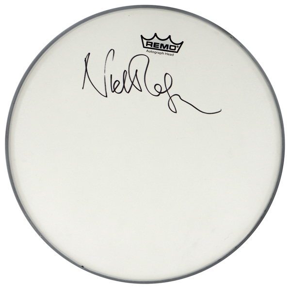 Nick Mason Signed Remo Drumhead