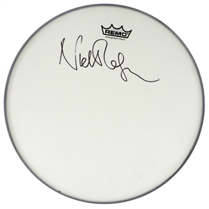 Nick Mason Signed Remo Drumhead