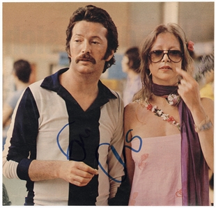 Eric Clapton Signed Magazine Fold-Out Photograph (REAL)