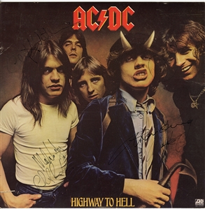 AC/DC Signed “Highway to Hell" Album with Bon Scott (REAL)