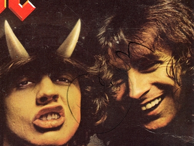AC/DC Signed “Highway to Hell Album with Bon Scott (REAL)