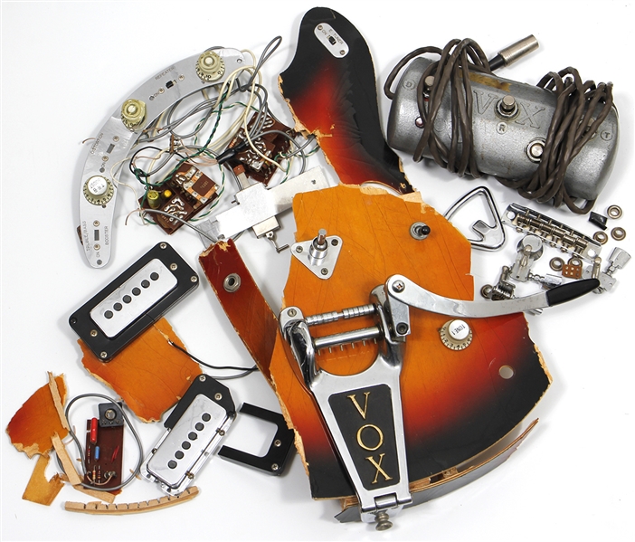 Pete Townshend Owned, Played & Smashed 1967 Vox Cheetah V267 Guitar During Iconic 9/15/1967 Show